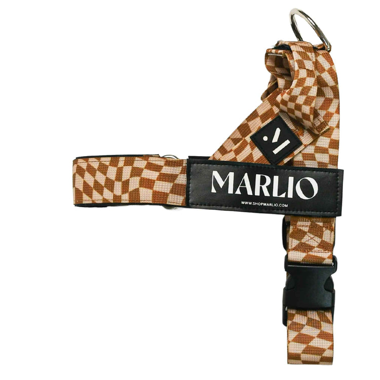 Adjustable Dog Harness - Groovy Checkered