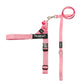 Pink Dog Harness and Leash Bundle
